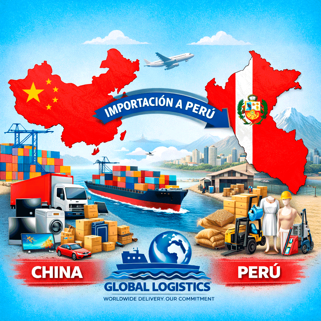 Importación de China a Perú de electrónicos, maquinaria y textiles – transporte marítimo internacional